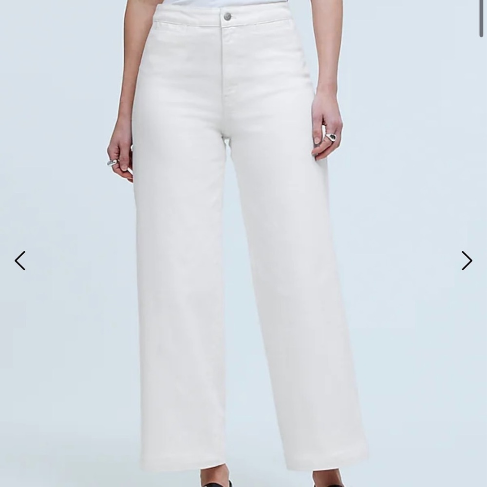 NWT Madewell Curvy Emmett Wide Leg